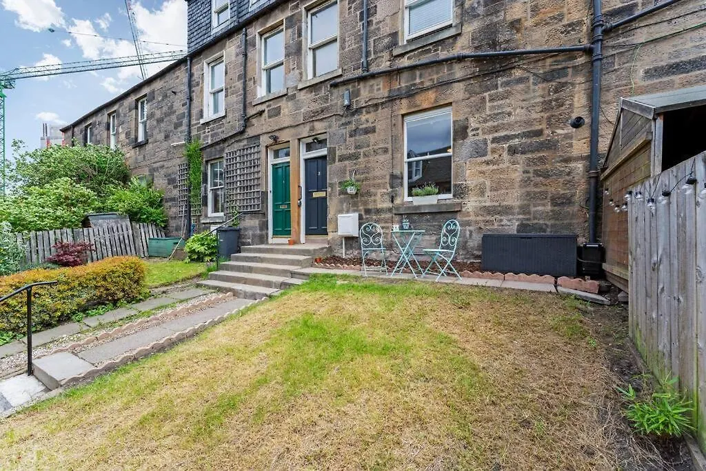 Lägenhet Cheerful Stays - Westend Cottage Edinburg Storbritannien